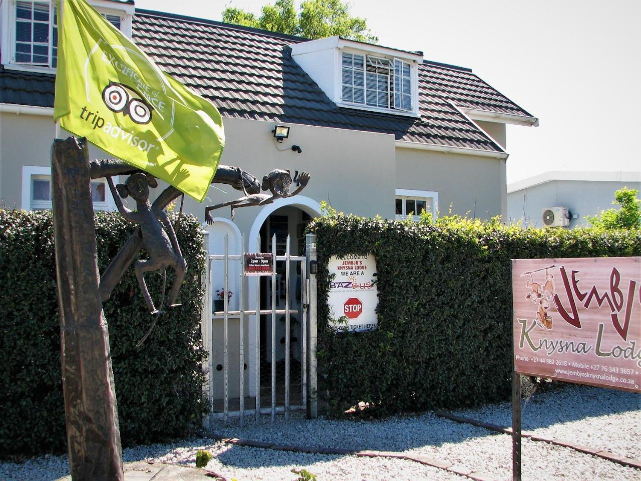 Jembjo'S Knysna Lodge & Backpackers Exterior photo